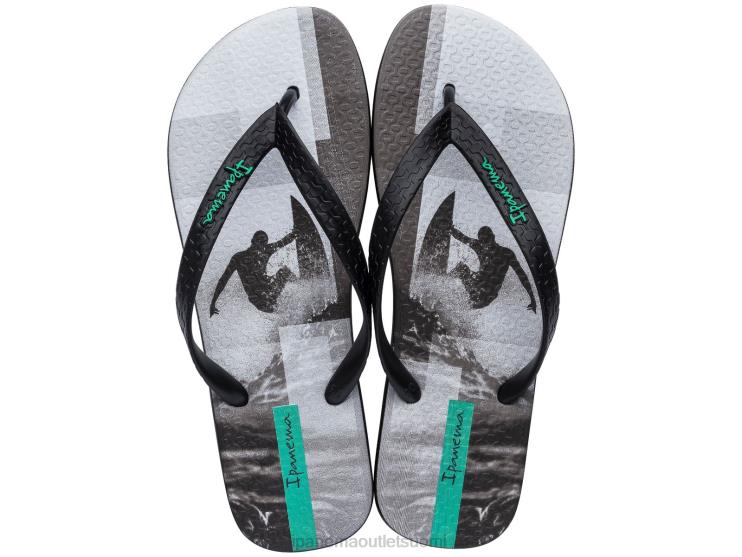 musta kesäprintti Ipanema miehet 4048T498 jalkineet