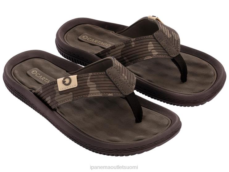 ruskea camo Dunas Ipanema miehet 4048T449 jalkineet