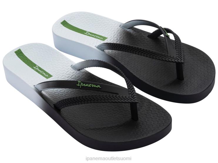 kirkkaan mustavalkoinen bossa pehmeä Ipanema naiset 4048T10 jalkineet