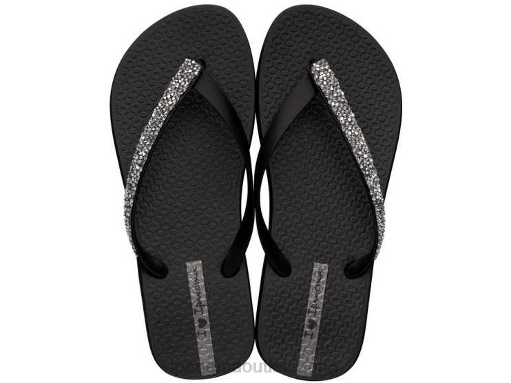 kristallin musta glam erikoinen Ipanema naiset 4048T304 jalkineet