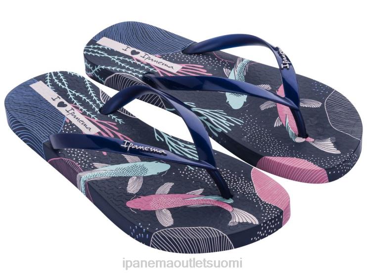 laivasto rakastan aurinkoprinttiä Ipanema naiset 4048T255 jalkineet