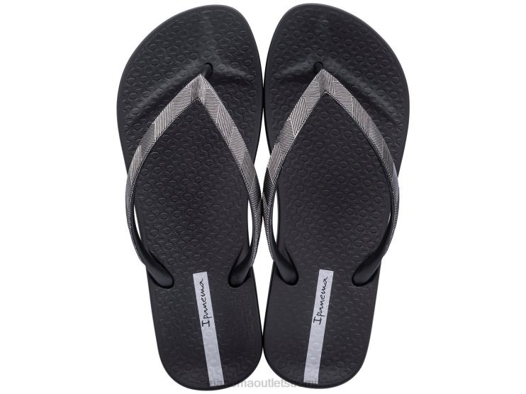 musta anatominen mesh tex Ipanema naiset 4048T148 jalkineet