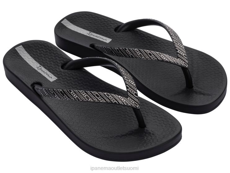 musta anatomiset verkkolinkit Ipanema naiset 4048T69 jalkineet