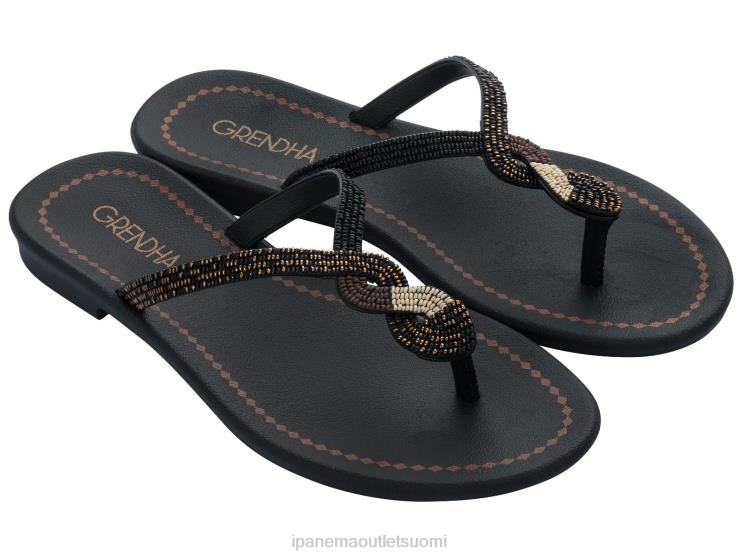 musta kierre remmi Ipanema naiset 4048T276 jalkineet