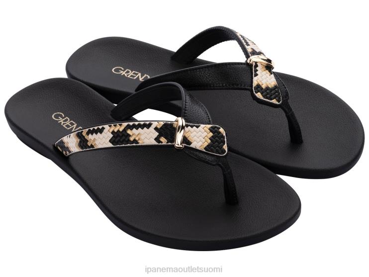 musta uba punos remmi Ipanema naiset 4048T228 jalkineet